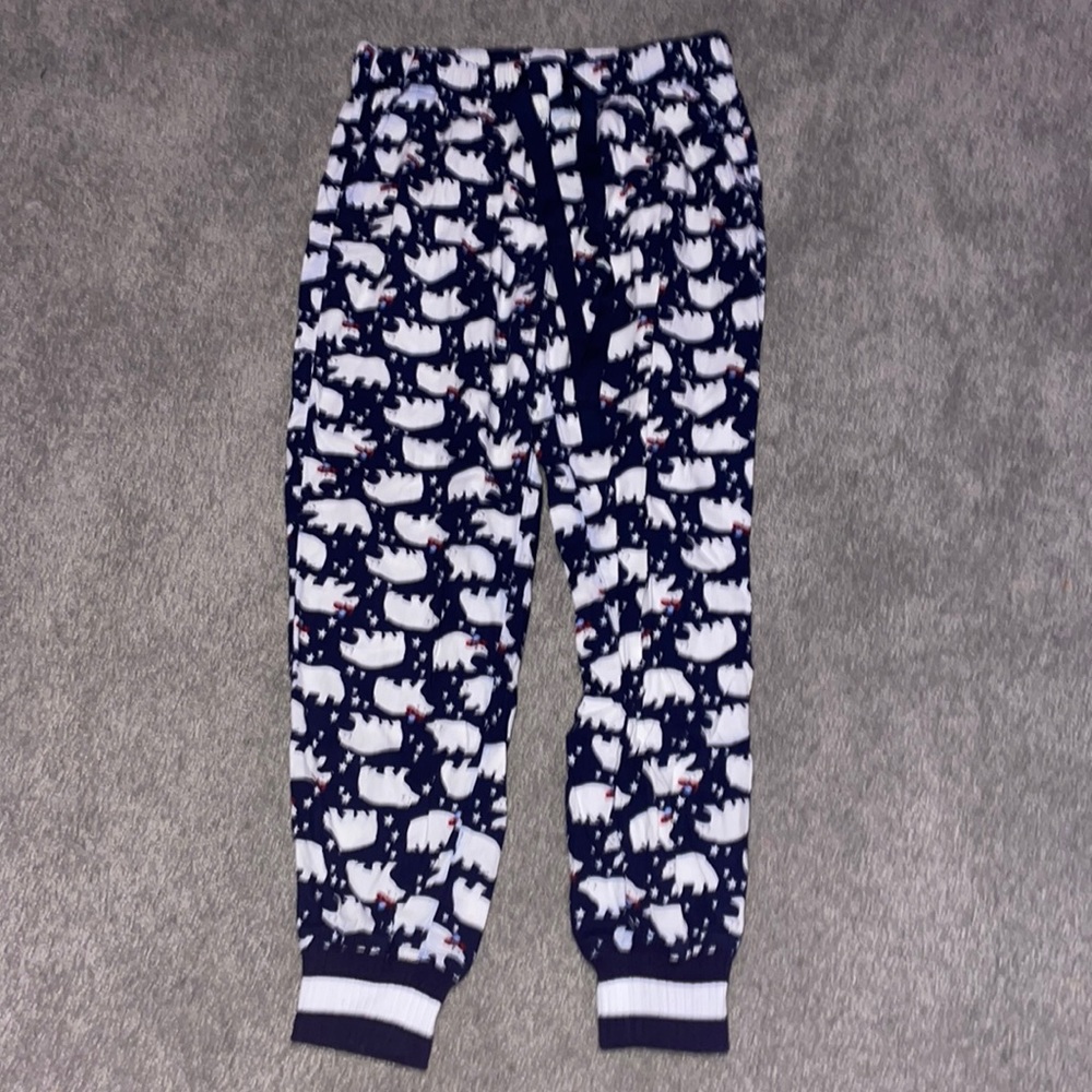aerie small petite polar bear pajama bottoms
